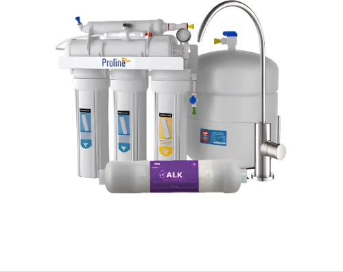 Reverse osmosis system with pure alkaline post-filter
