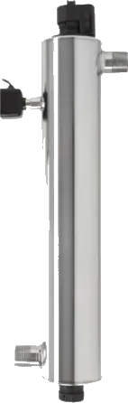 Whole-home stainless steel UV purifier