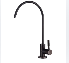 Oil-rubbed bronze RO faucet finish