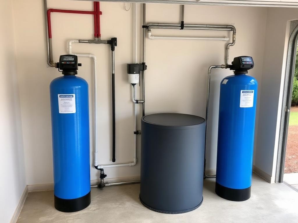 Under-sink drinking water system with dedicated faucet